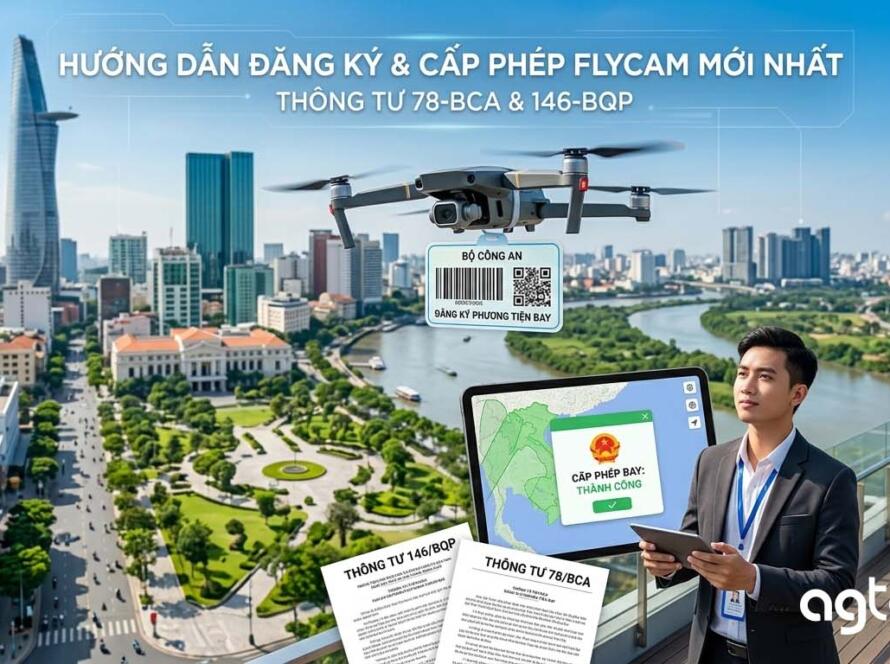 Thủ tục cấp phép bay flycam theo thông tư mới